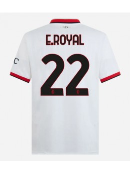 AC Milan Emerson Royal #22 Replika Borta Kläder 2024-25 Kortärmad